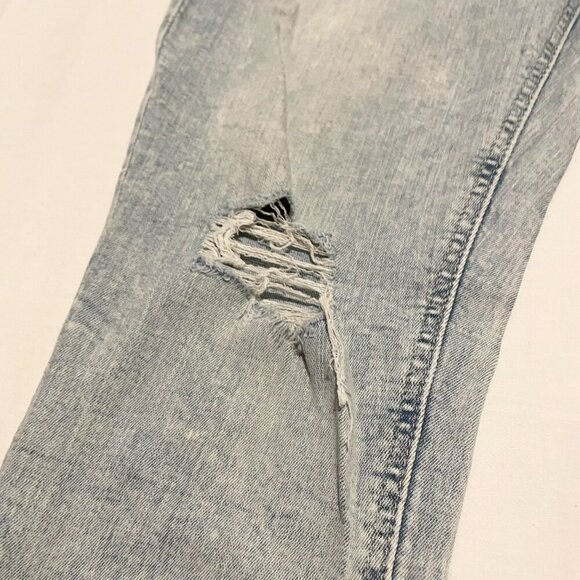 Gap High Rise Universal Leggings Distressed Jeans Womens Size 30 - Picture 9 of 16